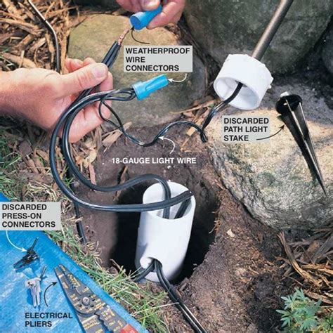 12v garden light junction box|How to Install a Low.